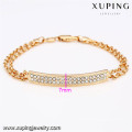 72669 xuping nouveau mode bracelet en plaqué or 18 carats femmes